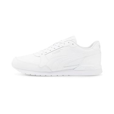 Imagem de PUMA Tênis unissex St Runner V3 L, 36/41 EU Estrecho, Puma Branco PUMA Branco Cinza Violeta, 10 US