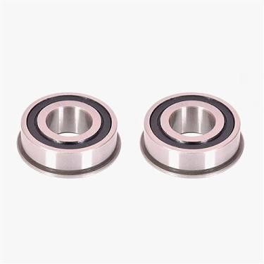 Imagem de XMGKMN 2/4PCS F6003 F6003RS ZZ Rolamento F6003-2RS 17 * 35 * 10 mm ABEC-1 Rolamentos de esferas F6003-RS ZZ Rolamento de roda de carrinho de jardim (Tamanho: 4 peças, cor: F6003-ZZ 17X35X10mm)