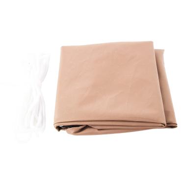 Imagem de Guarda-sol triangular à prova de uv, à prova d'água, respirável, proteção para áreas externas, para pátio, jardim, piscina, carport, pano oxford, 3x3x3 metros (Cáqui)