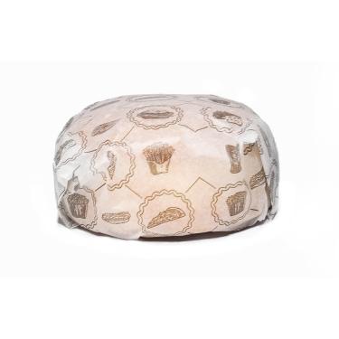 Imagem de Papel Parafinado 33X38 Pct Com 500 Folhas Estampa Preta 2