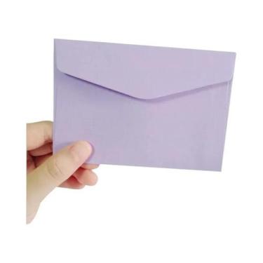 Imagem de Mini Envelopes Coloridos, 20 Peças, Papel Artesanal Multifuncional Diy
