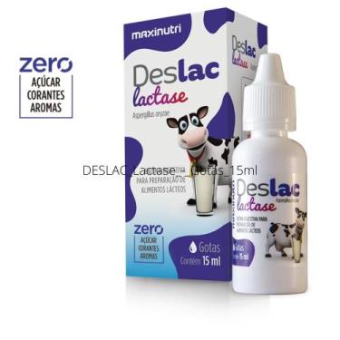 Imagem de DESLAC Lactase - Gotas 15ml - Maxinutri