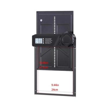 Imagem de Porta Automática Solar Para Galinheiro Com Tela LCD, Sensor De Luz, Te