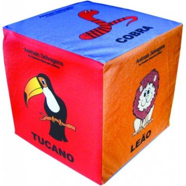 Imagem de Cubo Educativo Animais Selvagens