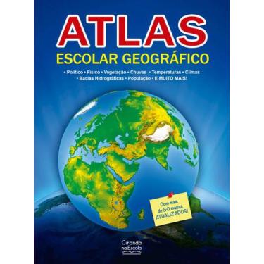 Imagem de Livro - Atlas escolar geográfico