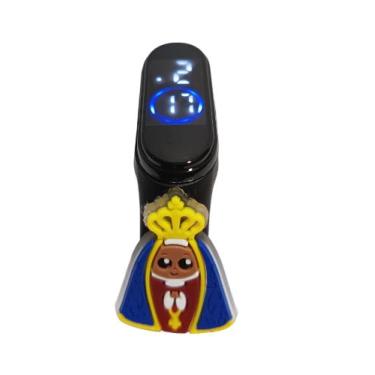 Imagem de Relógio Digital led Nossa Senhora de Aparecida Prova D'água Infantil -