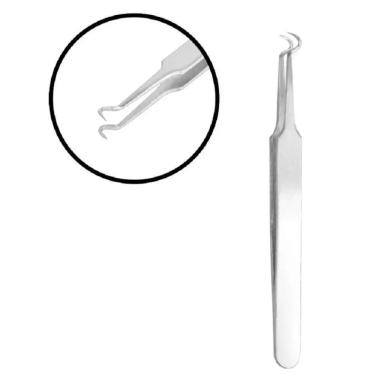 Imagem de Pinça P-cílios Pp Inox Santa Clara