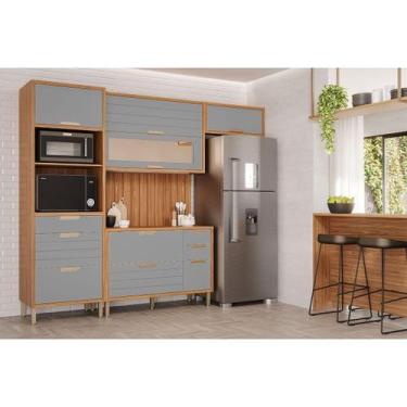 Imagem de Kit Modulado MGM 5 Peças Eloise C5P109 Cinamomo/Platina