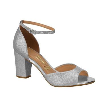 Imagem de Sapato Peep Toe Salto Alto Festa Vizzano