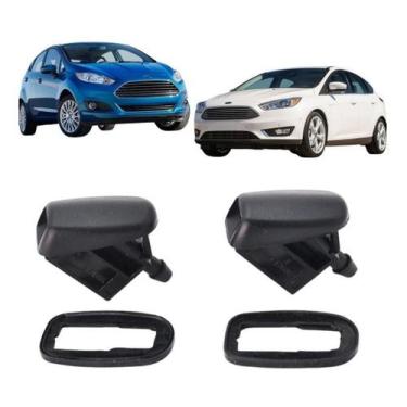 Imagem de Par Brucutu Agua Esguicho Parabrisa New Fiesta Focus 11A15 - Geral