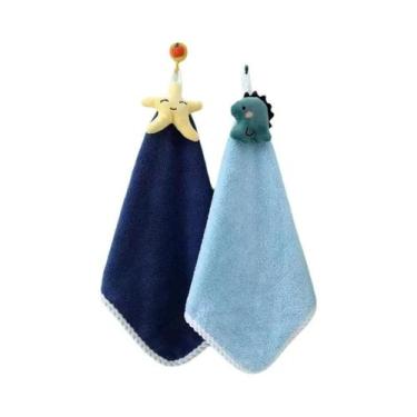 Imagem de Toalhas De Mão De Microfibra Super Absorventes Para Bebês E Crianças, 