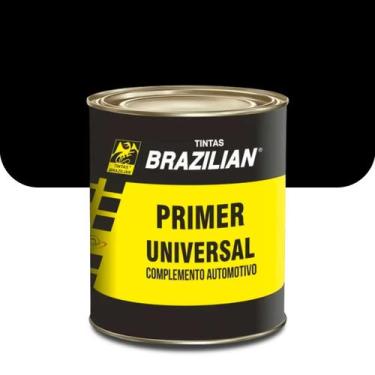 Imagem de Primer Fundo Automotivo Universal Preto Brazilian 900ml