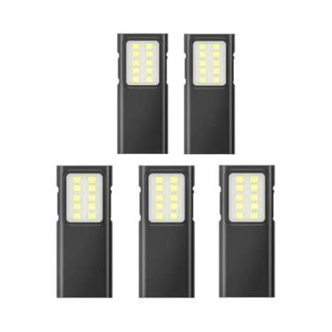 Imagem de Lanterna COB Recarregável Multifuncional Tipo-C Luz Noturna Para Corri