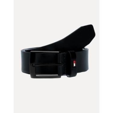 Imagem de Cinto Tommy Hilfiger Masculino Couro Adan Leather Azul Marinho-Masculino