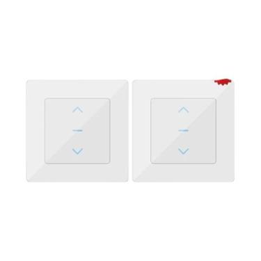 Imagem de Interruptor Inteligente WiFi Para Cortinas MOES Com Design Touch Para 