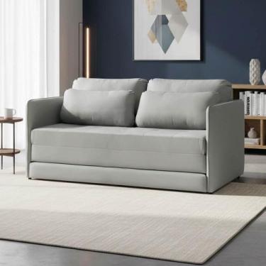 Imagem de Sofá Cama Retratil Compacta Dália Fixa Veludo K01 - D Rossi - DRossi, 