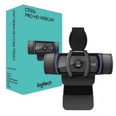 Imagem de Webcam Logitech C920s Pro HD Full HD 1080p - Microfone Estéreo, Foco Automático e Obturador de Privacidade