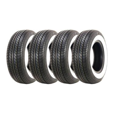 Imagem de Kit 4 Pneus Nankang 225/70R15 Passion CW-20 8PR 112/110N Faixa Branca