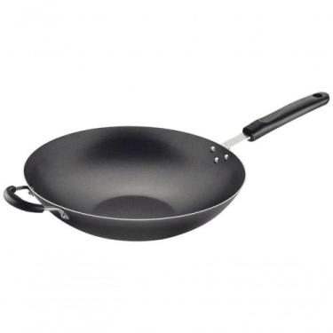 Imagem de Wok Tramontina Loreto 32cm Antiaderente Com Cabo Grafite