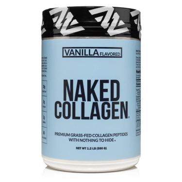Imagem de Peptídeos de colágeno em pó NAKED Vanilla 600mL-Unissex