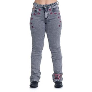 Imagem de CALCA JEANS FEMININA TEXAS FARM - DECK - PDF048 - JEANS-Feminino