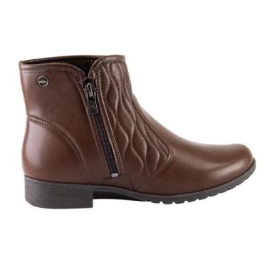 Imagem de Bota Feminina Dakota Cano Curto Tendência Moda Nova D2184, 35, Marrom