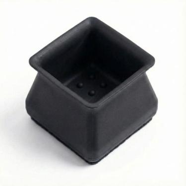 Imagem de Protetor de Silicone para Pés de Cadeira e Mesa Quadrado Pezinho Amort