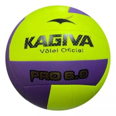 Imagem de Bola de Volei Kagiva Pró 6.0, Verde, Azul