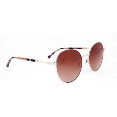 Imagem de Óculos Solar Evoke Easy Fit 5 05a Rosé Brilho Lente Rosa Degradê, Rosé