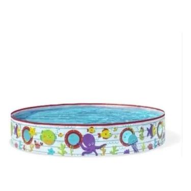 Imagem de Piscina Semirrígida Infantil 435l Fundo Do Mar Verão - Bestway