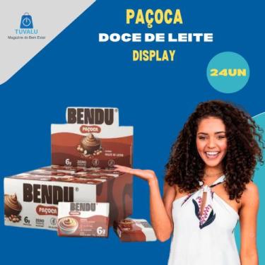 Imagem de Paçoca Cookie de Chocolate  24 Unidades (6g Proteína, Zero Lactose, Se