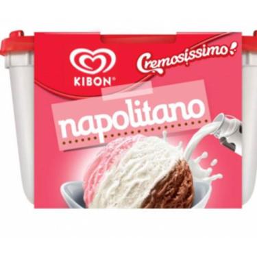 Imagem de Sorvete Kibon  cremosissimo Napolitano 1,2l