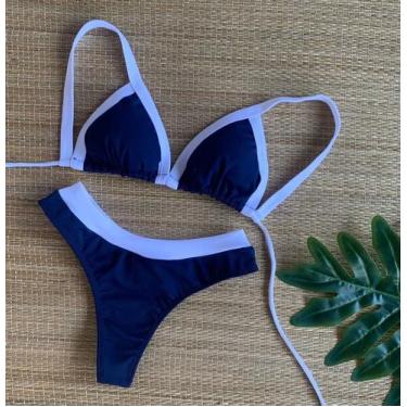 Imagem de Biquíni Fita - Dagistore, Azul, G 