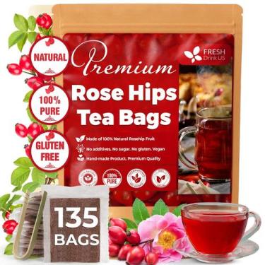 Imagem de Sachês de Chá Premium FRESHDRINKUS 135 Rosa Mosqueta Natural