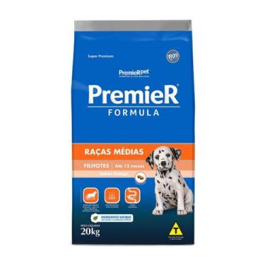 Imagem de Ração Premier Fórmula Cães Filhotes Médio 20 Kg - PREMIER PET, 3001-00