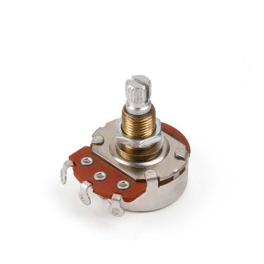 Imagem de Kit 3 Potenciômetros VL2418HB-A500K Log Taper Haste Brass 18mm para Guitarra e Baixo Spirit