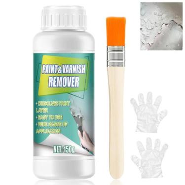 Imagem de Removedor de Tinta e Verniz JAOJAO 150 g com Pincel