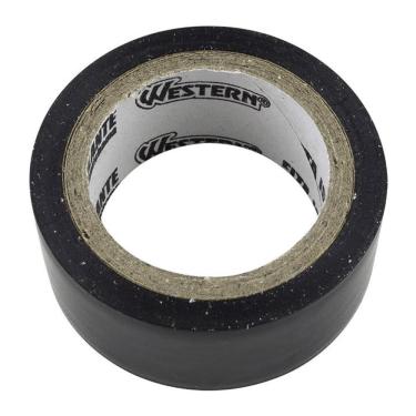 Imagem de Fita Isolante Western Anti-chamas 5 Metros 19mm de Largura em PVC Preto