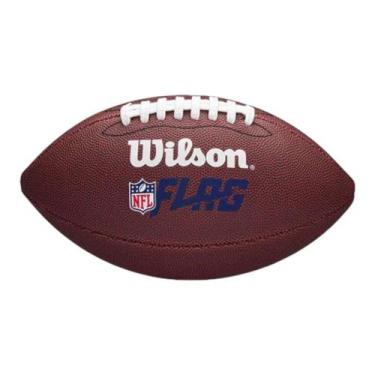 Imagem de Bola de Futebol Americano Wilson Flag Jr Marrom