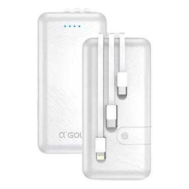 Imagem de Power Bank 10000 mAh, Carregador Portátil Turbo - gold