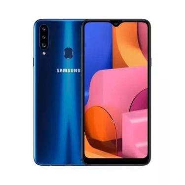 Imagem de Smartphone Samsung A20s 32Gb 3Ram A2075M Azul Dual Sim