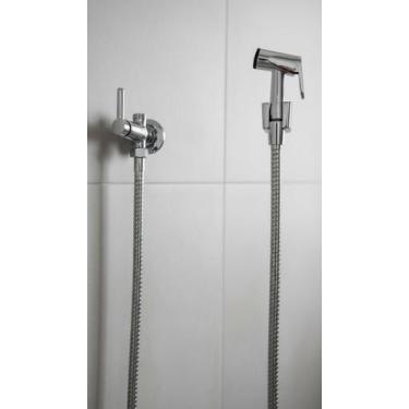 Imagem de Ducha Higiênica 2 Saídas Metal Flexível 1,20m - Congratulations Store