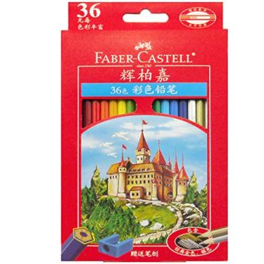 Imagem de Lápis de cor de óleo de pintura profissional, caixa de 36 cores, difícil de quebrar chumbo