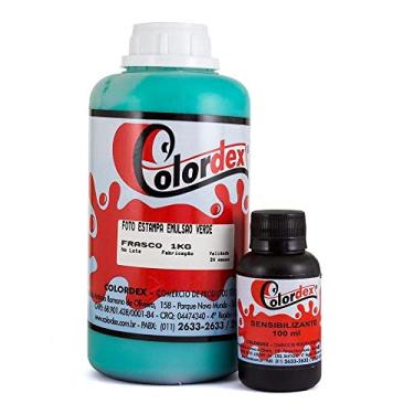 Imagem de Emulsão Foto Estampa Verde Colordex Com Sensibilizante (1kg)