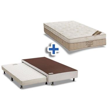 Imagem de Conjunto Box+Auxiliar+Colchão Ortobom Elegant Solteiro 88