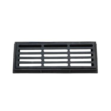 Imagem de Tampa Tampão Chão Boca de Lobo Simples Ferro Fundido 30x90cm