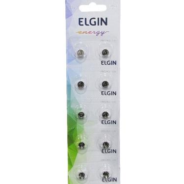 Imagem de Bateria Elgin Lr621 Ag1 1.5v cartela com 10 Unidades