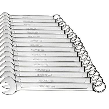 Imagem de Jogo Chave Combinada 1/4"-1.1/4" 16 pçs - GEDORE RED