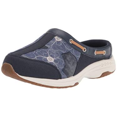 Imagem de Easy Spirit Travelport128 Mule feminino, Azul, 7.5 Wide