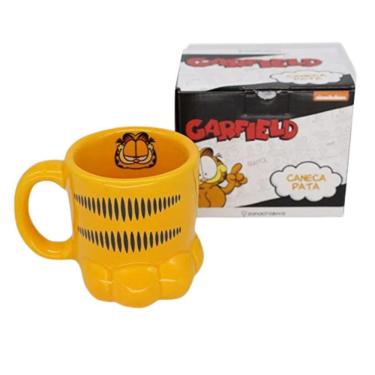 Imagem de Caneca 3D Pata Gato Garfield: Cartoon Network